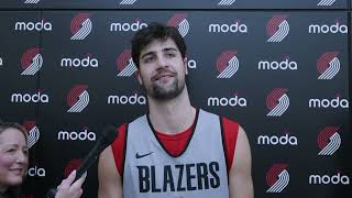 Deni Avdija Media Availability  November 18 2024  Portland Trail Blazers [upl. by Bitthia909]