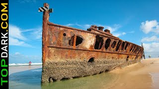 13 Barcos Abandonados Más Increíbles del Mundo  TOPDARKCOM [upl. by Dibrin]