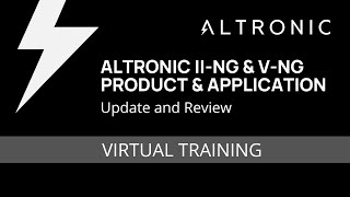 Altronic III NG and V NG Product and Application Update and Review [upl. by Milton]