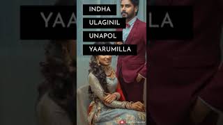 Usuraiya Tholachen💖Tamil Album Song 💖Full Screen Whatsapp Status💖ATH [upl. by Iohk]