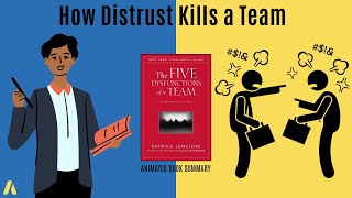 Five Dysfunctions of a Team A Leadership Fable By Patrick Lencioni  Leadership Book  Book Summary [upl. by Ynafit]