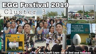 EGG FESTIVAL 2019  SAN JOSE FIESTA  BATANGAS CLUSTER 3 [upl. by Yellah]