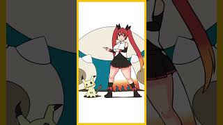 POKÉDANCE踊ってみた！ミミッキュカビゴンも一緒！ポケダンス ポケモン shorts [upl. by Llerrod]