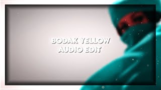 Bodak Yellow  Audio Edit [upl. by Colan]