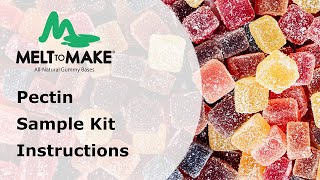 How to Make Pectin Gummies with a MelttoMake™ Pectin Sample Kit [upl. by Ennylhsa]