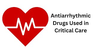 Rhythm Rescue Mastering Antidysrhythmic Drugs  A CCRN Review [upl. by Alexio432]