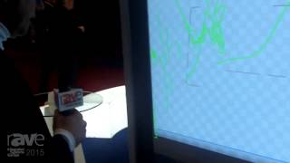 ISE 2015 Screenline Demonstrates the ScreenApp Interactive Classroom Screen [upl. by Aimej]