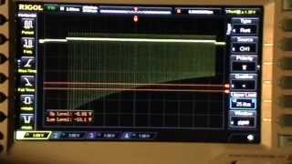 Scoposcopy Rigol DS1054z Runt Trigger Demo [upl. by Sweatt]