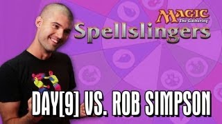 Day9 vs Rob Simpson in Magic The Gathering Spellslingers Episode 1 [upl. by Tirreg]