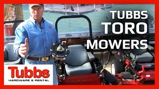 Toro Mowers At Tubbs Hardware [upl. by Ydennek]