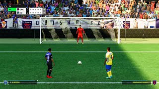 EA FC25  Odisha FC Vs Kerala Blasters Penalty Shootout  ISL Indian Super league [upl. by Nnayrrehs]