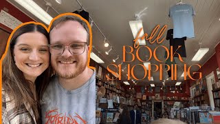 🍁🍂🎃FALL bookshopping vlog  come book shopping with me in Louisville KY  book haul [upl. by Niple]