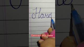 youtubeshortscursivehandwritingdailyshortsviralvideoname [upl. by Ailama]