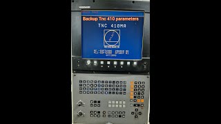 How To Backup Heidenhain Tnc 410 MA Control Parameters [upl. by Appledorf]