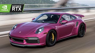 FORZA HORIZON 5 PORSCHE 911 TURBO S RUBYSTONE GAMEPLAY [upl. by Aivon]