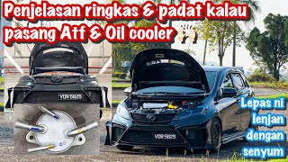 FULL REVIEW KENAPA PERLU PASANG GEARBOX amp OIL COOLER  PERODUA MYVI G3 13  KUMIN GARAGE [upl. by Casilde]