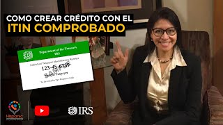 CONSEJOS como crear crédito con ITIN  GUIA COMPLETA [upl. by Onirotciv880]