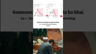 Investor who started Investing in 2024 😂 investing stockmarket investment trading shorts [upl. by Kurys]