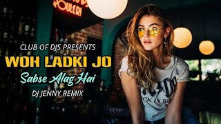 Woh Ladki Jo Sabse Alag Hai Song Retro Remix By DJ Jenny  Shahrukh Khan amp Twinkle Khanna  Baadshah [upl. by O'Mahony]