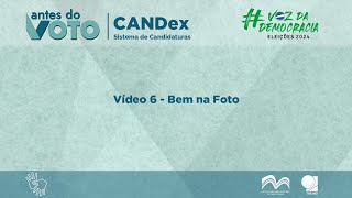 VÍDEO 6  Bem na foto [upl. by Htirehc]