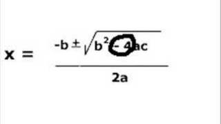 The Quadratic Equation Song [upl. by Otrebireh145]