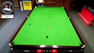 Drumaness Snooker Club  Table 1 [upl. by Enale]