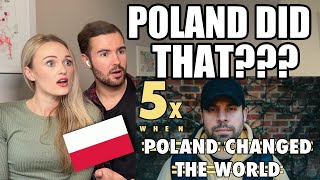 Reaction these are 5 Moments In History WHEN POLAND CHANGED THE WORLD [upl. by Arramas]