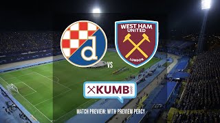 Dinamo Zagreb vs West Ham United Match Preview with Preview Percy [upl. by Curley151]