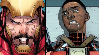 Iron Man After finding out Miles Morales was kidnapped and tortured [upl. by Chester]