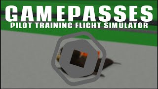 BEST PTFS GAMEPASS PLANES 2024 ROBLOX [upl. by Carberry326]