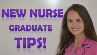 Tips for New Nurse Graduates Grads [upl. by Llerehc]