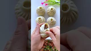 TheMrdumpling  circle style folding dumplings tricks  gol gol momo bana ka tarika dumplings [upl. by Nairim494]