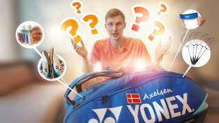 Whats In My Bag  All Axelsens Gear Revealed 🏸🎒 [upl. by Schulman308]