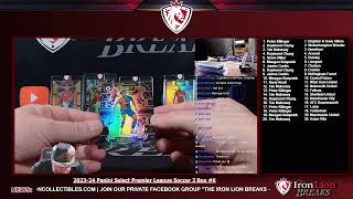 202324 Panini Select Premier League Soccer 3 Box 6 [upl. by Hanej]