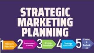 Strategic Marketing Planning Process Marketing ManagementMBA [upl. by Yttam]