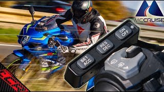 Aftermarket Cruise Control Reviewed  MC Cruise on the GSXR1000R [upl. by Klecka]