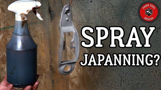 Can You Spray Japanning [upl. by Meehaf]