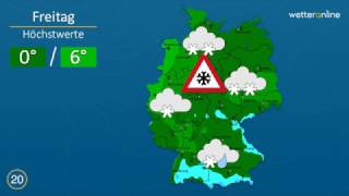 wetteronlinede Wetter in 60 Sekunden 11012017 [upl. by Standice]