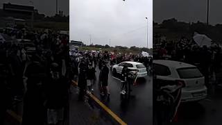 AntiZuma protesters gather Beyers Naude [upl. by Emirac855]