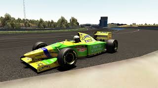 Benetton B193 at Jerez in Assetto Corsa [upl. by Aubigny669]