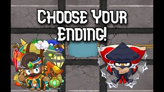 OUCH CHIMPS Black Border Guide Choose your ending Update 363 Bloons TD6 [upl. by Shelton962]