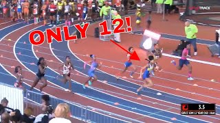 12YearOld Girl Runs 781 60m [upl. by Yelra310]