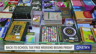 TaxFree Weekend begins Friday [upl. by Darsey477]