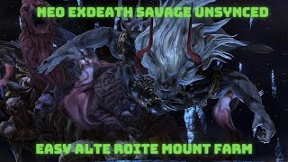 Deltascape V40 Savage Unsync Black Mage POV [upl. by Yenolem]