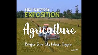 Teks Hortatory Exposition Agriculture •• English lesson Genre text 🎉🥳 [upl. by Lyndsie]