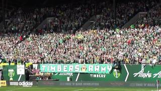 Portland Timbers Army  quotNorth End Noisequot [upl. by Anade]