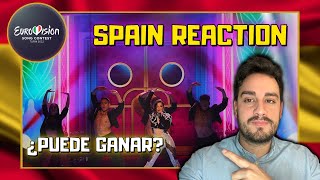 Chanel SLOMO  SPAIN EUROVISION 2022 Reaction Reaccion [upl. by Eloisa]