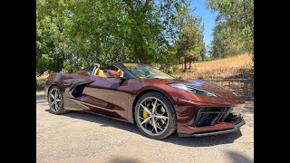 SOLD  2022 Caffeine Metallic Corvette 3LTZ51 Convertible [upl. by Arhsub]