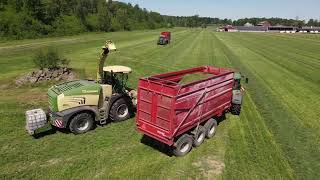 20220605 Ogestad Hyllela Odensvi Nygård harvesting [upl. by Abbate]