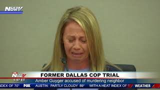 EMOTIONAL TESTIMONY Former Dallas PD Officer Amber Guyger on trial in Texas [upl. by Cacia632]